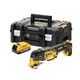 Аккумуляторный многофункциональный инструмент DeWALT Li-Ion 18В набор насадок, акб 1.7 Ah, кейс (DCS356E1T) - изображение 2
