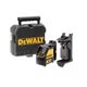Лазерный линейный уровень DeWALT 10 м, монтажное приспособление, кейс (DW088K) - изображение 1