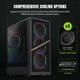 GAMEMAX Корпус комп'ютерний Mini Tower без блока живлення m-atx,itx, Tempered Glass,Mesh,USB2.0*1,USB3.0*1, aeris 330 gb - изображение 6