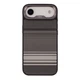 Противоударный Чехол Kajsa Resort Collection Gradient Stripe with MagSafe для iPhone 17 Air Black O-Ring - изображение 1