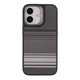 Протиударний Чохол Kajsa Resort Collection Gradient Stripe with MagSafe для iPhone 17 Black - зображення 1