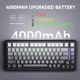 Клавіатура Бездротова ATTACK SHARK M86 GRADIENT Gray Механічна (2.4G/Bluetooth/USB type-c) RGB Підсвічування - зображення 7