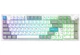 Клавиатура игровая механическая GamePro MK-305-WH Asgard Drakkar Keychron Super Red Switch Bluetooth 5.2/2.4 ГГц/USB White - изображение 1