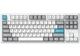 Клавиатура игровая механическая GamePro MK-285-WH Asgard Ragnar Keychron Super Red Switch Bluetooth 5.2/2.4 ГГц/USB White - изображение 1