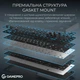 Клавиатура игровая механическая GamePro MK-285-BK Asgard Ragnar Keychron Super Red Switch Bluetooth 5.2/2.4 ГГц/USB Black - изображение 7