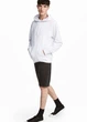 Шорты джинсовые H&M W29 Темно-серый 0368289_т.сер. - изображение 4