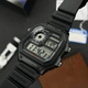 Мужские часы Casio AE-1200WH-1A Черные ( AT1141-0132 ) - изображение 3