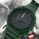 Чоловічий годинник Casio GA-B2100-3A стриманий зелений - зображення 3