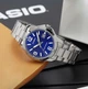 Чоловічий годинник Casio MTP-V004D-2B яскравий синій - зображення 2