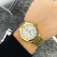 Чоловічий годинник Casio MTP-V300G-7A золота класика - изображение 7
