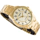 Чоловічий годинник Casio MTP-V004G-9B золотиста класика - зображення 2