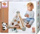 Piramida dla niemowląt Eichhorn Activity Center drewniana 100003812 (4003046007640) - obraz 1