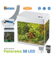 Акваріум скляний - Superfish Panorama 50 LED BLACK (A4052040) - изображение 2