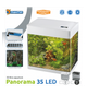 Акваріум скляний - Superfish Panorama 35 LED BLACK (A4052035) - изображение 3