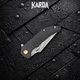Ніж Складаний Karda J337 Carbon Damascus - изображение 4