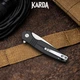 Ніж складаний Karda J315 Black - изображение 5