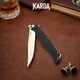 Ніж складаний Karda J324 Black micarta - изображение 3