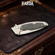 Ніж Складаний Karda J214 Carbon Black M390 - изображение 4
