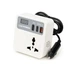 Автомобильный инвертор 12V–220V с USB и Type-C PD дисплей быстрое зарядное устройство - изображение 1