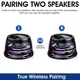 Беспроводная колонка G200 Outdoor Magnetic Bluetooth 5.3 Speaker Wireless Portable Mini Travel with RGB Color Light and Phone Holder for Ios, TWS, IPX5, 7h, PURPLE-BLACK - изображение 2
