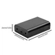 ДБЖ UPS DC 24W 12V під АКБ 3x18650 до 3x3400mAh DC 5.5x2.1, БЕЗ АКБ, БЕЗ БЛОКУ ЖИВЛЕННЯ, Black - зображення 2