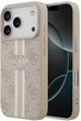 Панель Guess 4G Printed Stripes MagSafe для Apple iPhone 17 Pro Pink (3666339491468) - зображення 1