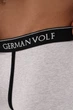Боксеры мужские из премиального хлопка удлиненные, серый меланж German Volf 25132 L 892185 - изображение 4