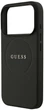 Панель Guess Grained Ring MagSafe для Apple iPhone 17 Pro Black (3666339490904) - зображення 5