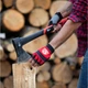 Топор 1000 г, ручка из фибергласса. INTERTOOL HT-0263 - изображение 4