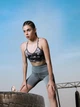 Спортивный топ женский Reebok 2M Modern Safari H65616 XS Черный/Серый (4065423437693) - изображение 8