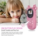 MP3 плеер Benjie M5 Kids Bluetooth 5.3 Hi-Fi 32Gb с внешним динамиком Розовый - изображение 4