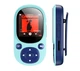 MP3 плеер Benjie A11 Bluetooth 5.3 Hi-Fi 64Gb с клипсой синий + бирюзовый - изображение 9