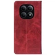 Чохол-книжка Crazy Horse Clasic для Xiaomi Redmi Note 15 4G Red Wine (Strong) (71486) - изображение 3