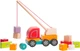Дерев'яна машинка Cubika Автокран (13913) (4823056513982) - зображення 3