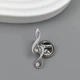 Значок (пин) BROCHE брошь бижутерия Музыка Скрипичный ключ серебристый BRGV114485 - изображение 6