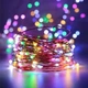 Светодиодная гирлянда проволока 20 м LED USB с пультом, разноцветного свечения - изображение 3