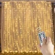 Світлодіодна гірлянда Водоспад USB штора 3х2м, 200 LED з пультом керуванням, з тепло білим свіченням - зображення 5