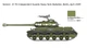 Збірна модель 1:56 танк JS2 STALIN І Italeri 25764 - изображение 5