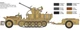 Збірна модель 1:35 тягач SD.KFZ.10/4 з FLAK 30 з екіпажем Italeri 6395 - изображение 5