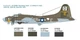 Збірна модель 1:72 бомбардувальник B-17F Flyng Fortress Italeri 1487 - изображение 6