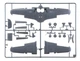 Збірна модель 1:48 літак Hurricane Mk.l aces Italeri 2838 - изображение 4