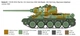 Збірна модель 1:35 танк T34/85 Zavod 112 -1944 Italeri 6758 - зображення 5