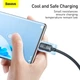 Кабель Baseus Crystal Shine Series Fast Charging Data Cable USB to Type-C 100W 2m Black (CAJY000501) - изображение 11