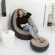 Надувное кресло с пуфом-подставкой для ног AIR SOFA ART 9233 (761) - изображение 7