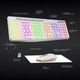 Беспроводной комплект Клавиатура + Мышь AD Advance (RGB подсветка), Тихий, Перезаряжаемый - изображение 4