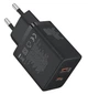 Мережевий зарядний пристрій Baseus Cube Fast Charger Type-C+USB 30W Cluster Black EU (P10111404113-00) - изображение 6