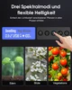 Фитолампа для растений LED 100W (Полный спектр), Таймер, Диммируемая, Для гроубокса - изображение 6
