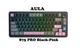 Клавіатура Бездротова AULA S75 PRO Black-Pink Ігрова Механічна. 2.4G/Bluetooth/Кабель. З екранчиком. RGB Підсвічування. Акумулятор 4000mAh. Star Vector Linear Switch - зображення 1