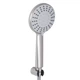 Lidz Aria 010 Смеситель для душа Nickel (k35) с душевым гарнитуром LDARI010NKS43361 - изображение 5