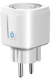 Розумна розетка TNCE Socket EU 20A WiFi 2.4G Power Monitor White (43662) - зображення 1